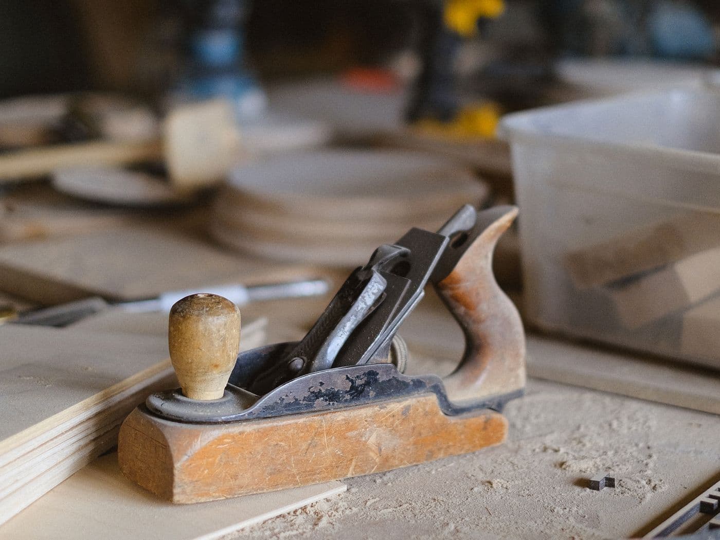 Seasoned wood stock at the Rishabh Furniture workshop in Selaur Guthani, Siwan
